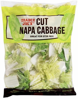 Cut Napa Cabbage