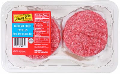 Ground Beef Patties 80/20