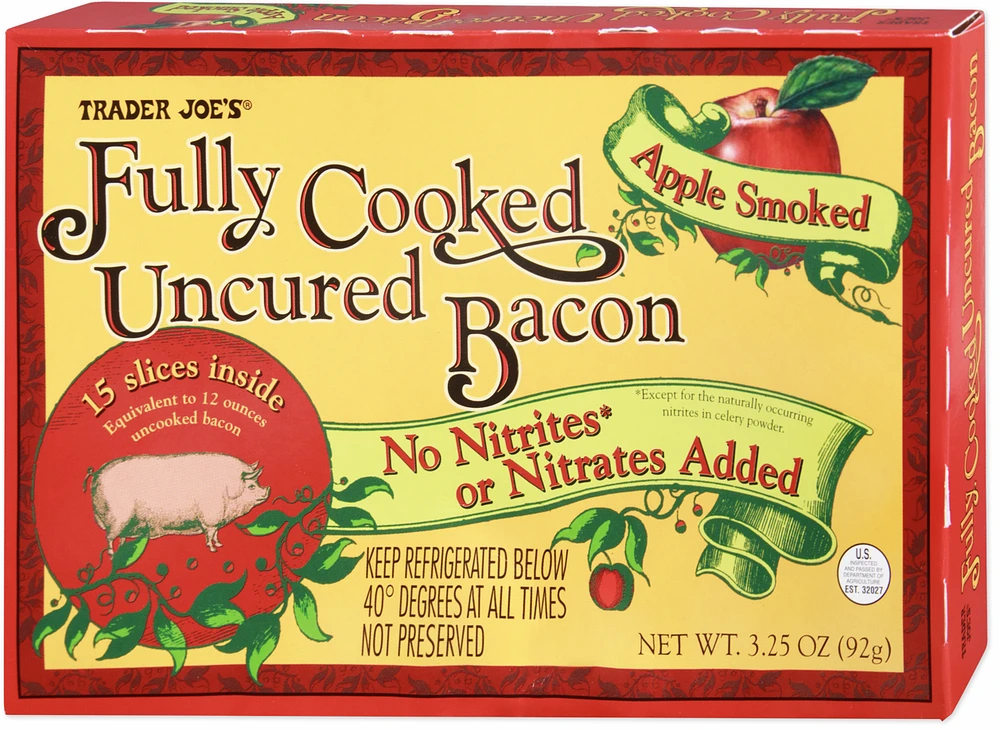 Fully Cooked Uncured Bacon