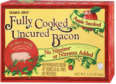 Fully Cooked Uncured Bacon