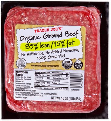 Organic Ground Beef 85/15