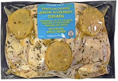 Spatchcocked Lemon Rosemary Chicken