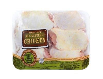 All Natural Bone-In Skin-On Chicken Thighs