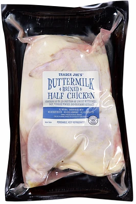 Buttermilk Brined Half Chicken