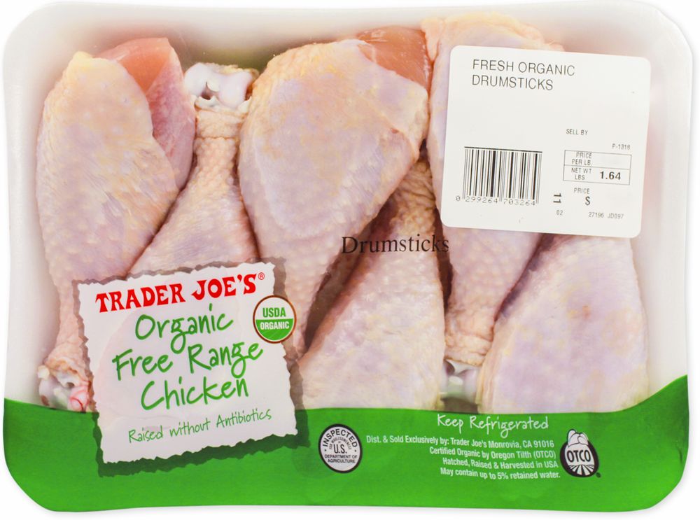 Organic Free Range Chicken Drumsticks