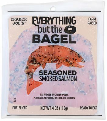 Everything But The Bagel Seasoned Smoked Salmon