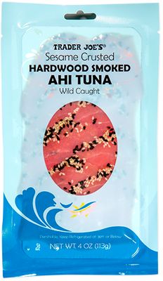 Sesame Crusted Hardwood Smoked Ahi Tuna