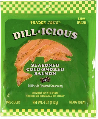 Dill-Icious Seasoned Cold-Smoked Salmon