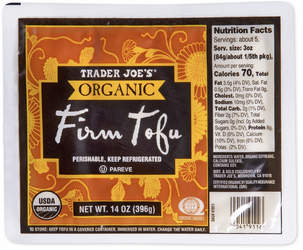 Organic Firm Tofu