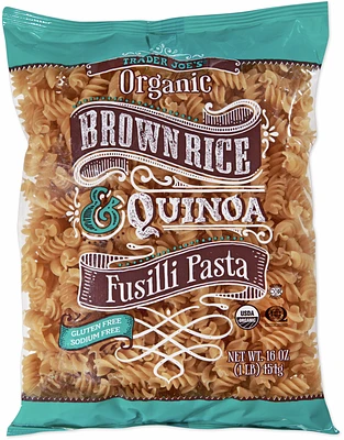 Organic Brown Rice & Quinoa Fusilli Pasta