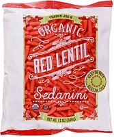 Organic Red Lentil Sedanini