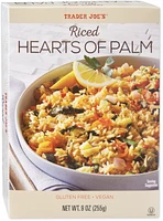 Riced Hearts of Palm