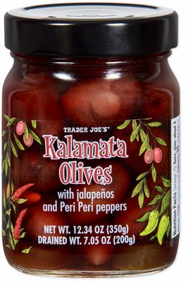 Kalamata Olives with Jalapeños & Peri Peri Peppers