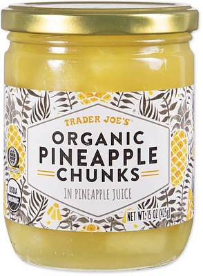 Organic Pineapple Chunks