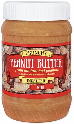 Crunchy Peanut Butter Unsalted