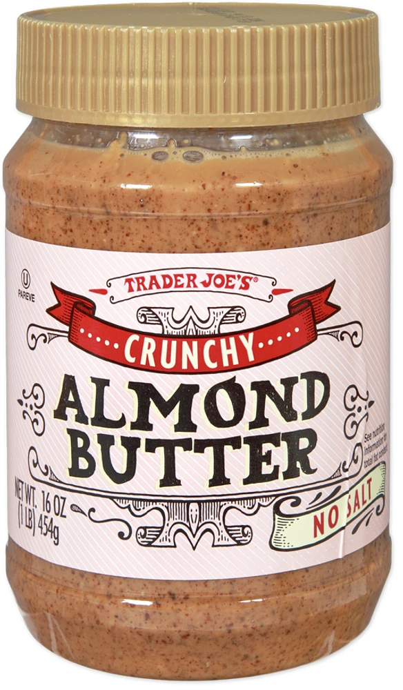 Crunchy Almond Butter No Salt