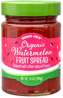 Organic Watermelon Fruit Spread