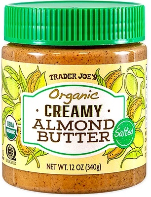 Organic Creamy Salted Almond Butter