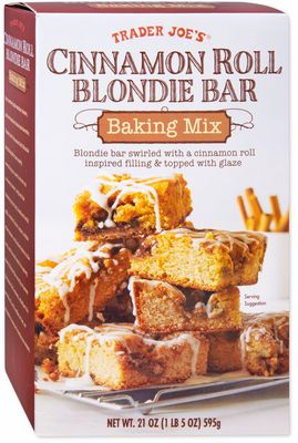 Cinnamon Roll Blondie Bar Baking Mix