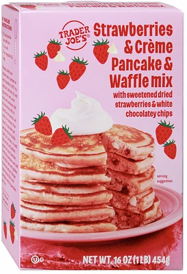 Strawberries & Crème Pancake & Waffle Mix