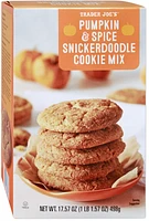 Pumpkin & Spice Snickerdoodle Cookie Mix