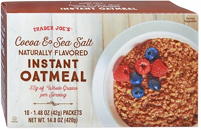 Cocoa & Sea Salt Instant Oatmeal