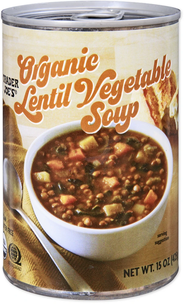 Organic Lentil Vegetable Soup