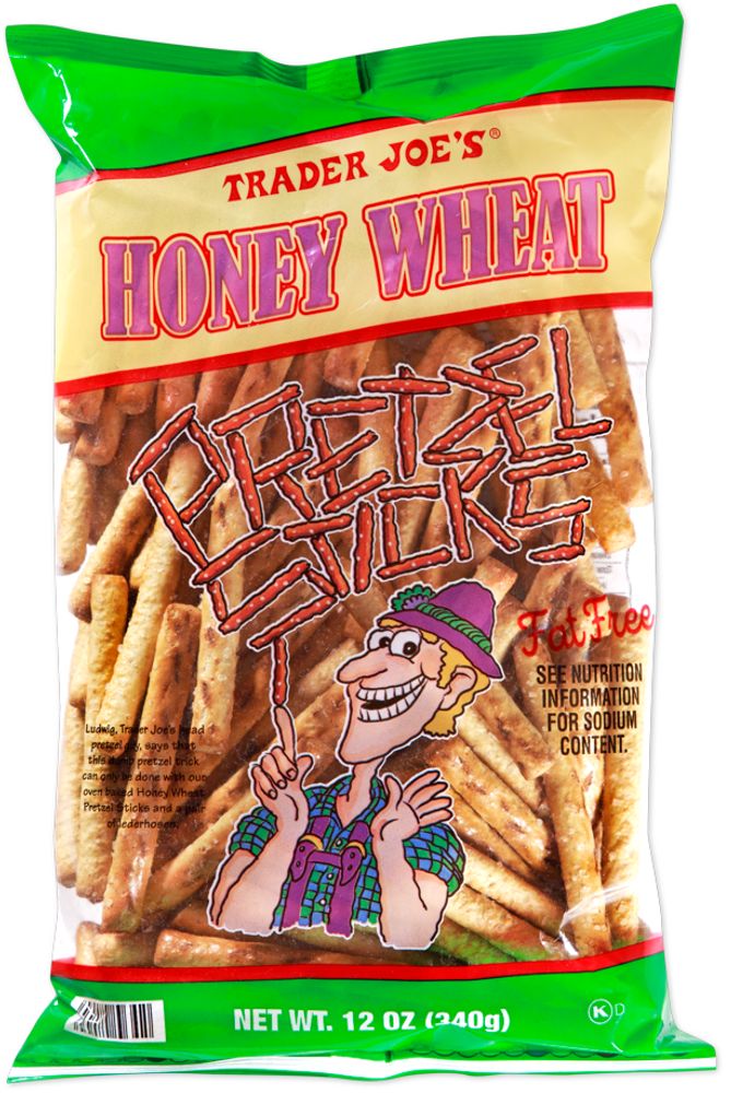 Honey Wheat Pretzel Sticks