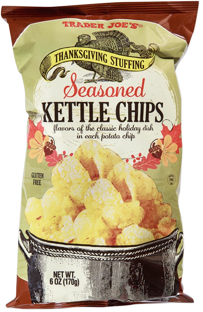 Thanksgiving Stuffing Seasoned Kettle Chips