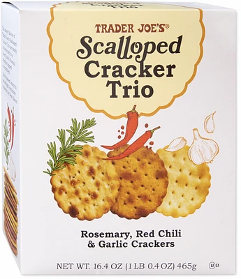 Scalloped Cracker Trio