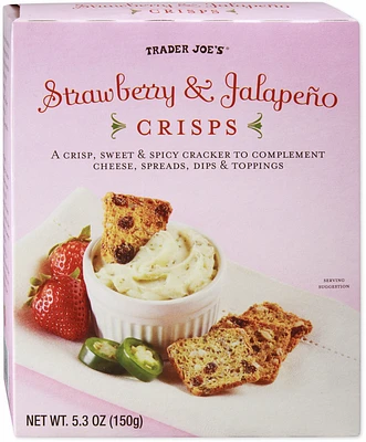 Strawberry & Jalapeño Crisps