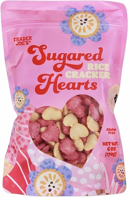 Sugared Rice Cracker Hearts