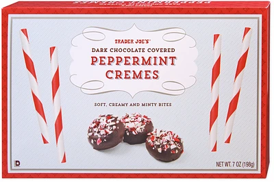 Dark Chocolate Covered Peppermint Cremes