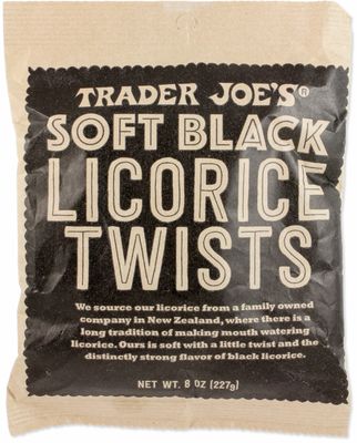 Soft Black Licorice Twists