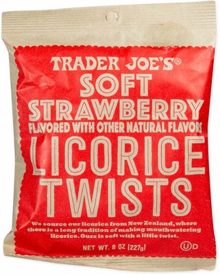 Soft Strawberry Licorice Twists