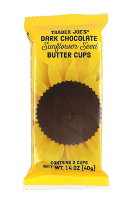 Dark Chocolate Sunflower Seed Butter Cups