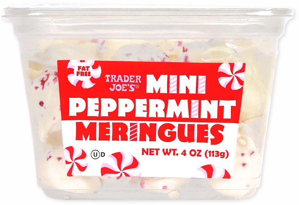 Mini Peppermint Meringues