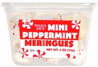 Mini Peppermint Meringues