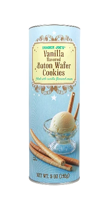 Vanilla Flavored Baton Wafer Cookies