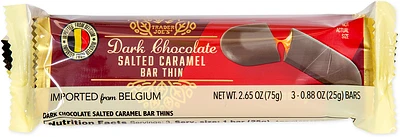 Dark Chocolate Salted Caramel Bar Thin