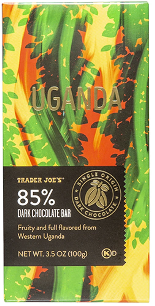 85% Dark Chocolate Bar from Uganda