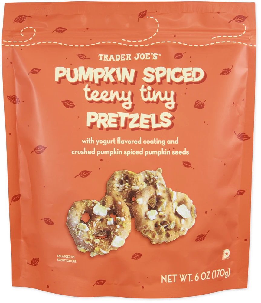 Pumpkin Spiced Teeny Tiny Pretzels