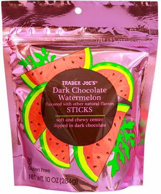 Dark Chocolate Watermelon Sticks