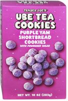 Ube Tea Cookies