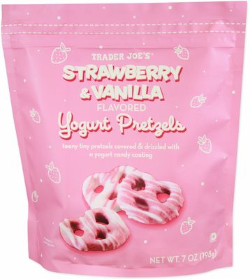 Strawberry Vanilla Yogurt Pretzels