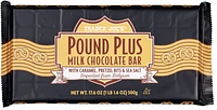 Pound Plus Milk Chocolate Bar with Caramel, Pretzel, Sea Salt 