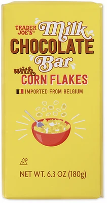 Milk Chocolate Bar with Corn Flakes