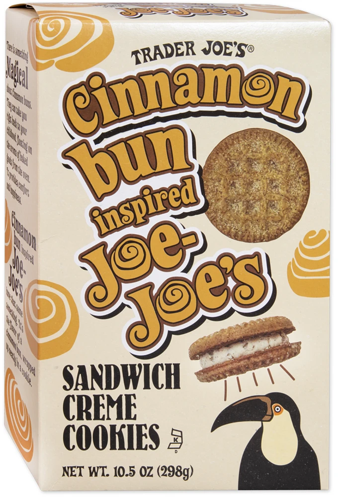 Cinnamon Bun Inspired Joe-Joe's Sandwich Creme Cookies