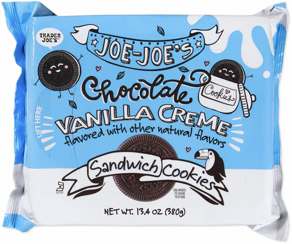 Chocolate Vanilla Creme Joe-Joe's