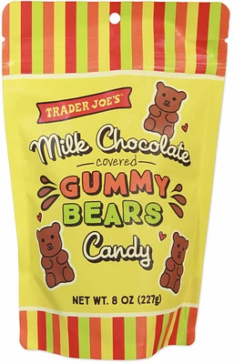 Milk Chocolate Covered Gummy Bears